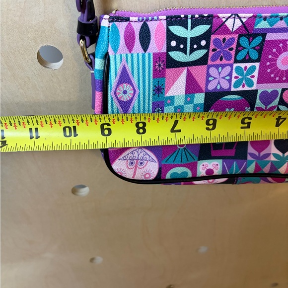 Authentic DisneyParks "It's a Small World" Crossbody; Dooney & Bourke - Picture 4 of 7